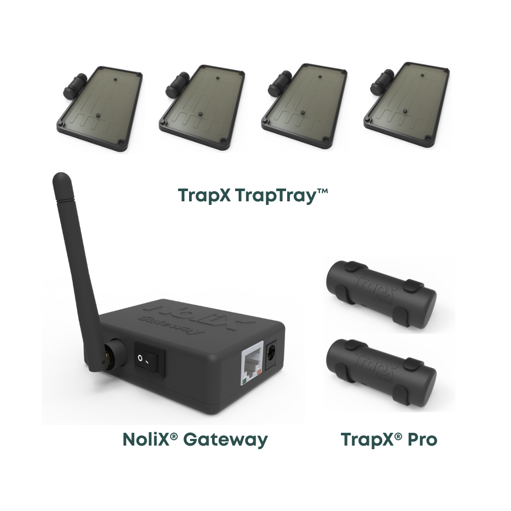 TrapX® Pro Bundle – Smart Rodent Detection Kit
