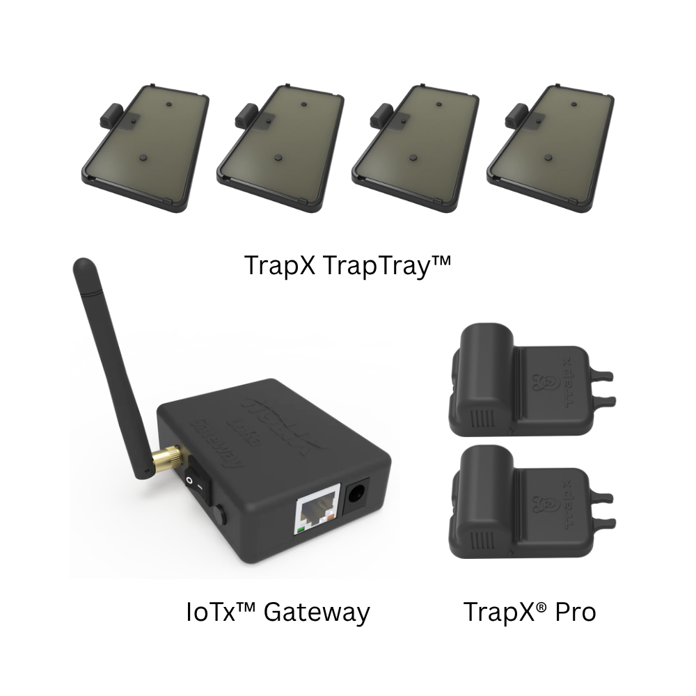 TrapX® Pro Bundle – Smart Rodent Detection Kit