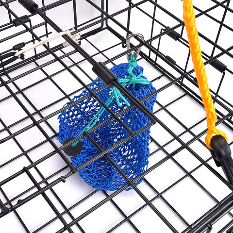 Image of Mesh Bait Bags Crab Bait Cages for Fishing Crab Traps Catfishing