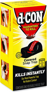 D - CON Ultra Set Covered Snap Trap 1 Ct. (Pack of 5) for Mouse