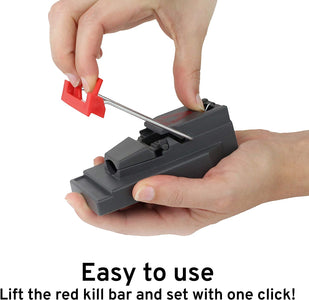 M123SSR Quick-Kill Easy Set Mouse Trap - 6 Reusable Mouse Traps
