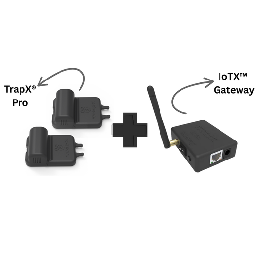 IoTX™ Gateway with 2 TrapX® Pro Devices – Smart Rodent Detection Bundle