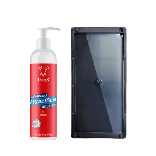 TrapX Bait Gel & Glue Combo – The Ultimate Rodent Control Kit