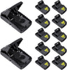12Pcs Mice Traps for House Mouse Traps, Reusable Rat Trap for Indoor and Outdoor
