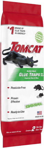 Image of Super Hold Glue Traps, Rat Size, 2 Traps/Pack (12-Pack)